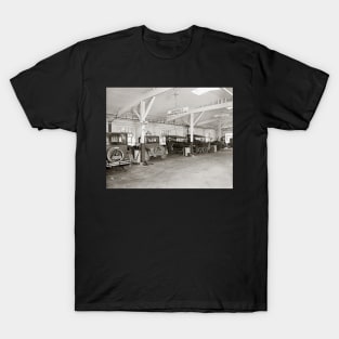 Auto Dealer Repair Shop, 1926. Vintage Photo T-Shirt